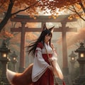 企画名 ： けも耳神社の巫女たち 3枚目