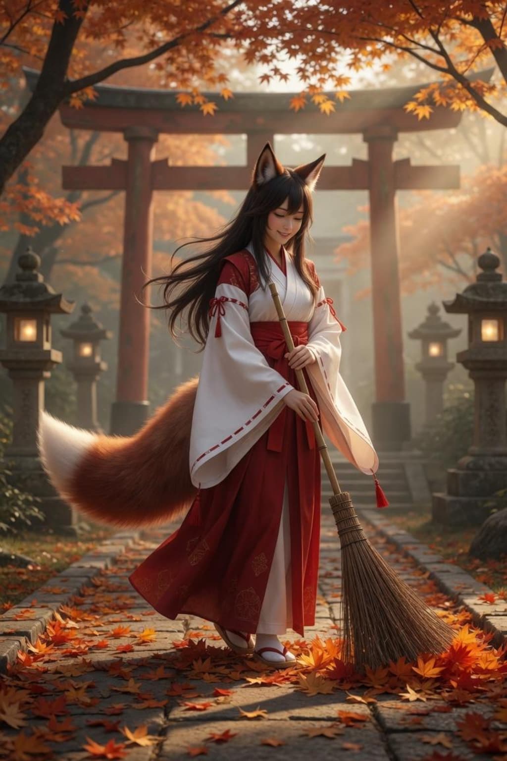 企画名 ： けも耳神社の巫女たち