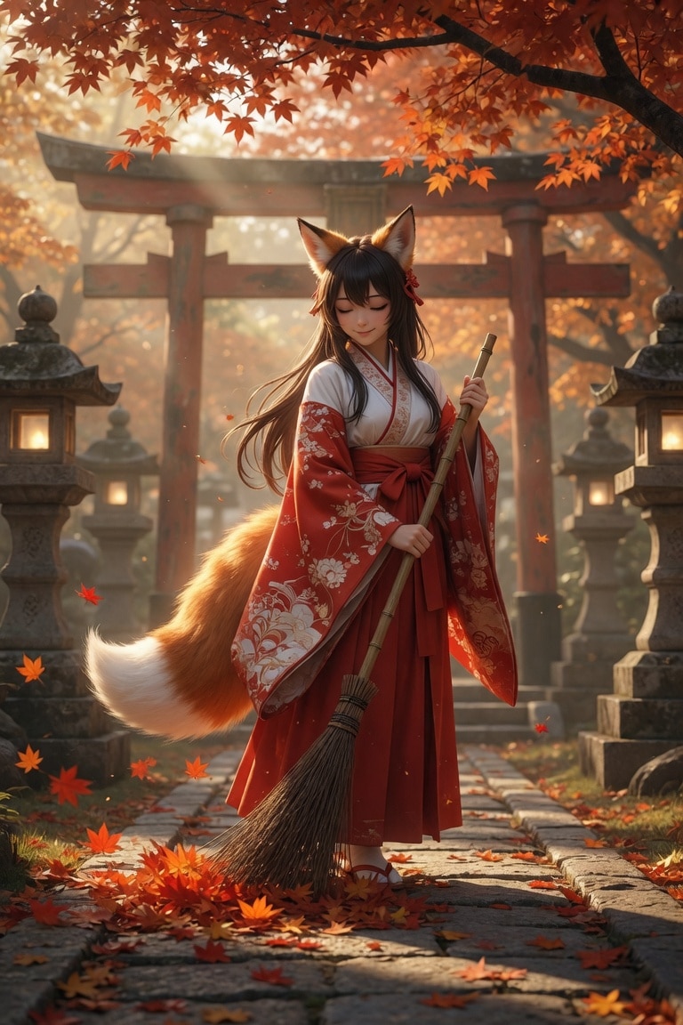 企画名 ： けも耳神社の巫女たち