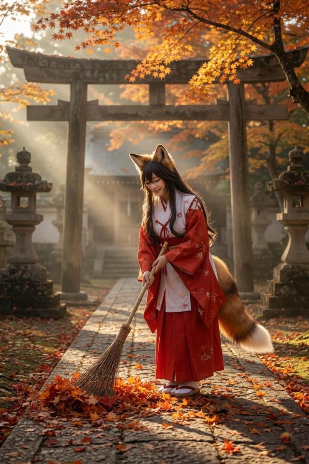 企画名 ： けも耳神社の巫女たち