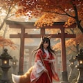 企画名 ： けも耳神社の巫女たち 2枚目