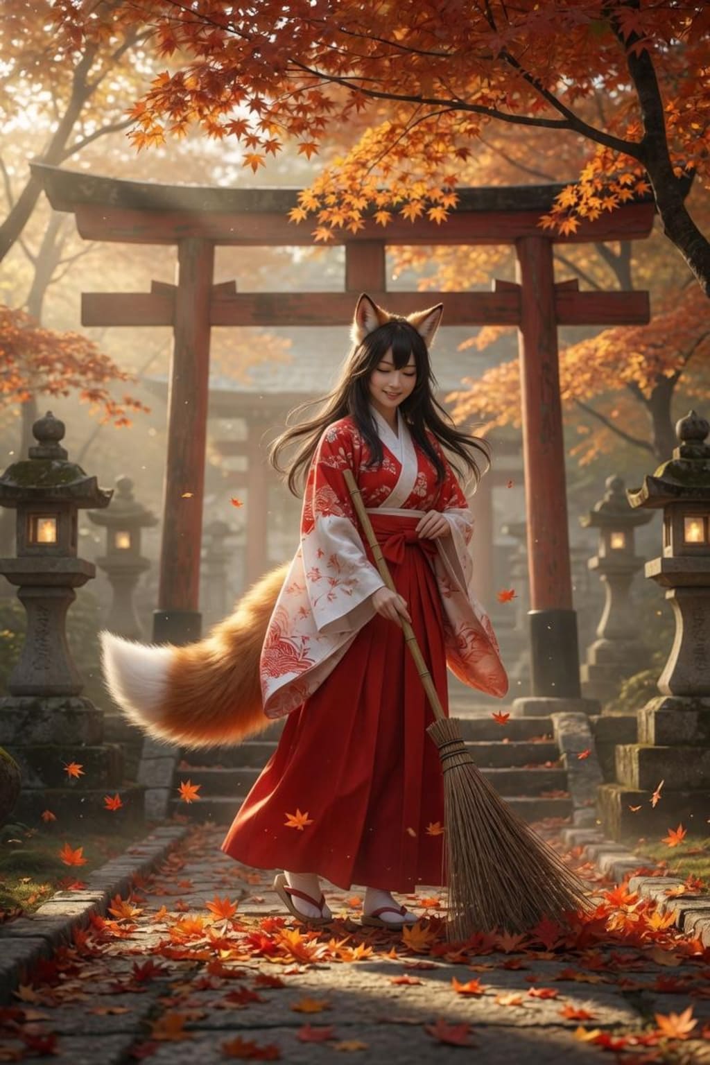 企画名 ： けも耳神社の巫女たち