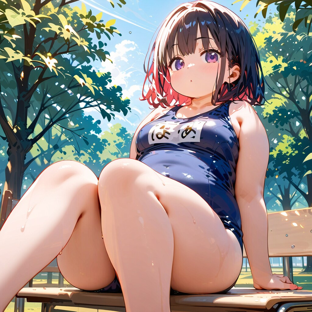 公園で休む