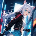 猫耳ミニスカバトルにゃー子 3枚目