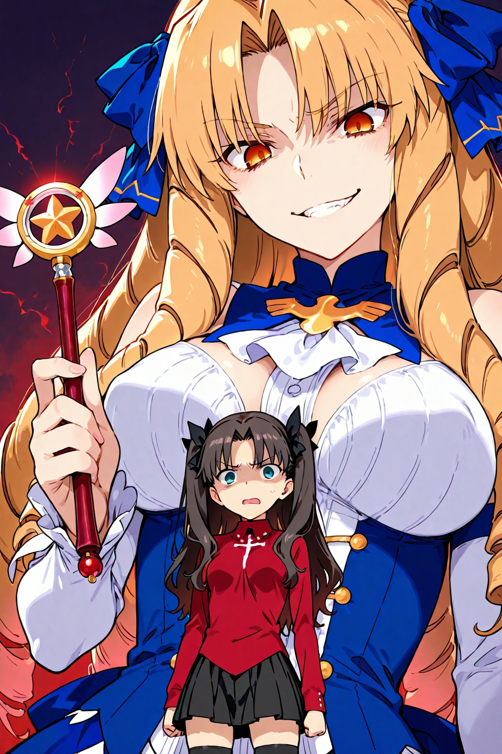 二次創作系の没画像