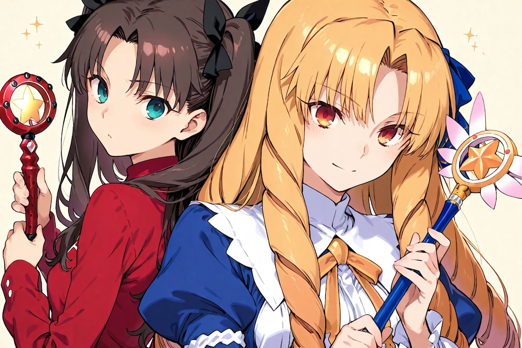 二次創作系の没画像