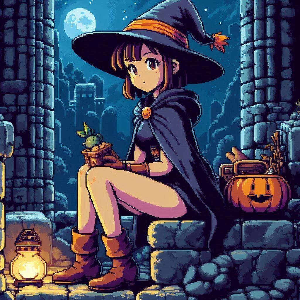 ３魔女宅ドット絵シリーズ