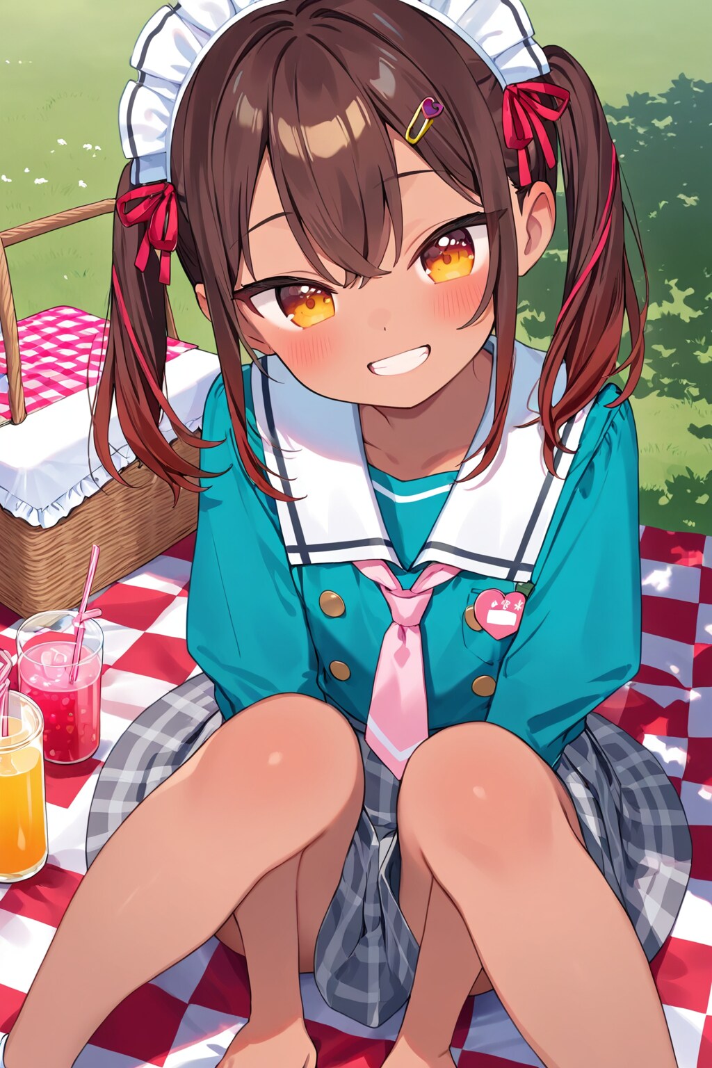 褐色ロリピクニック
