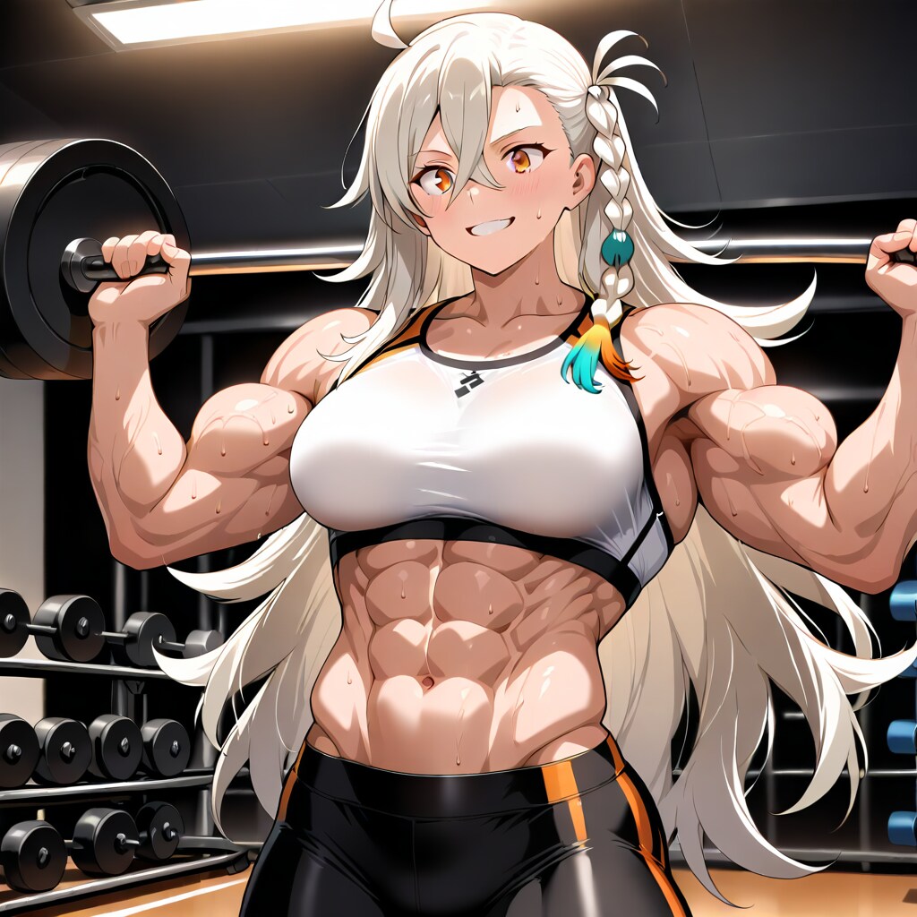 筋トレむきむきオルガマリー
