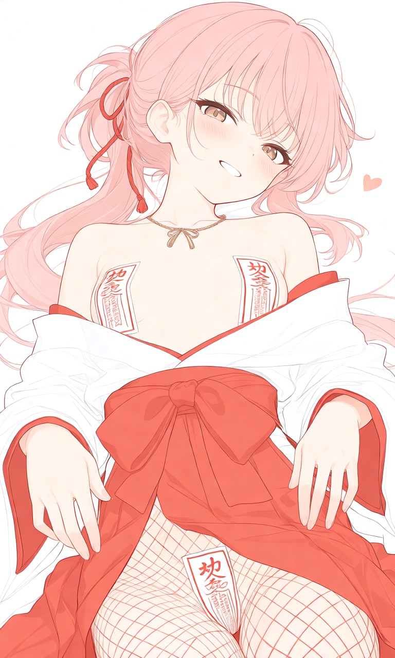 す◯べ巫女さん③