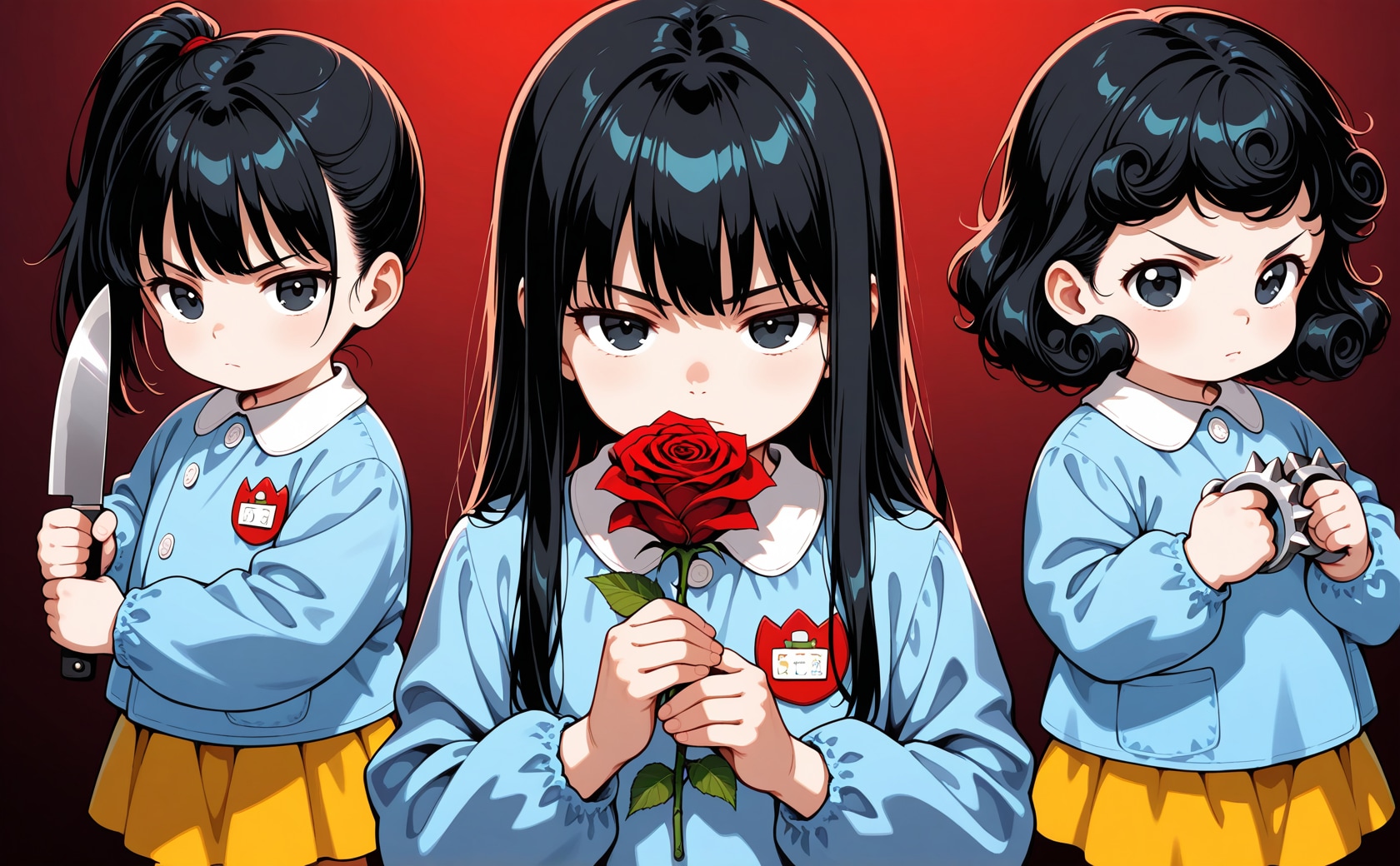 園児服反逆同盟 | の人気AIイラスト・グラビア