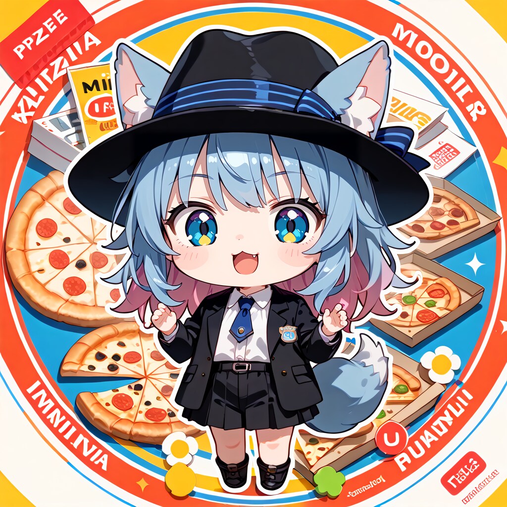 はらぺこマフィアステッカー！