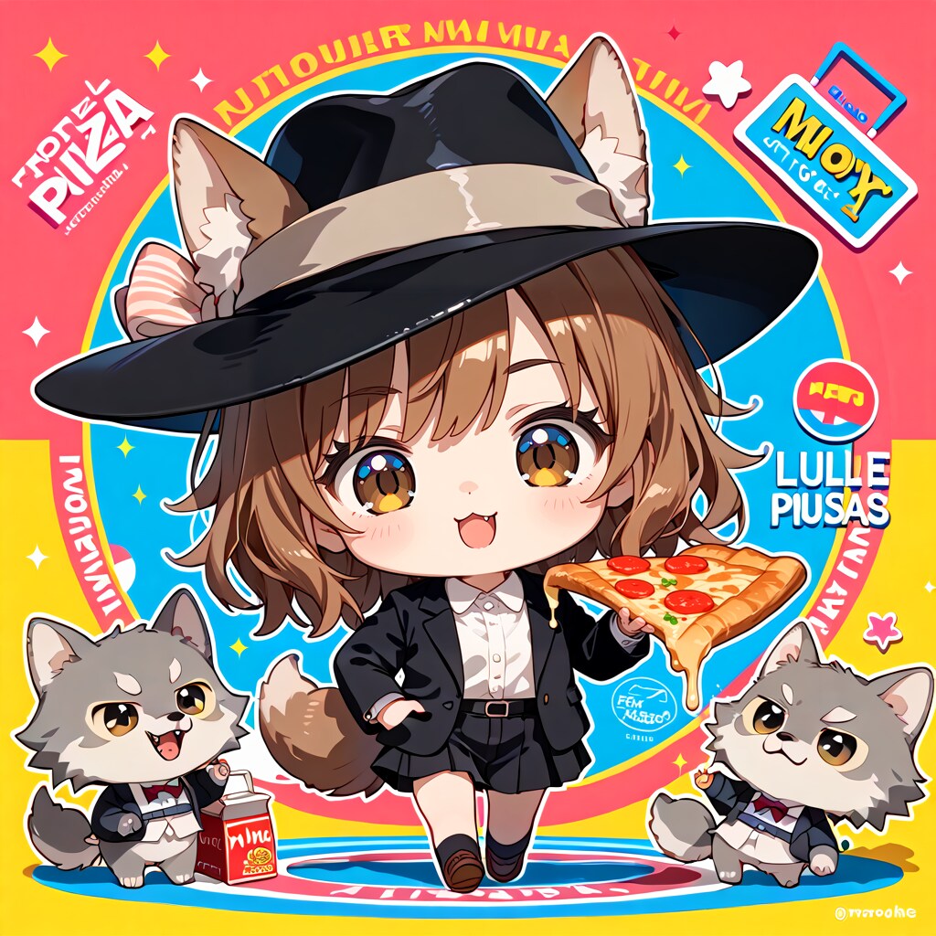 はらぺこマフィアステッカー！