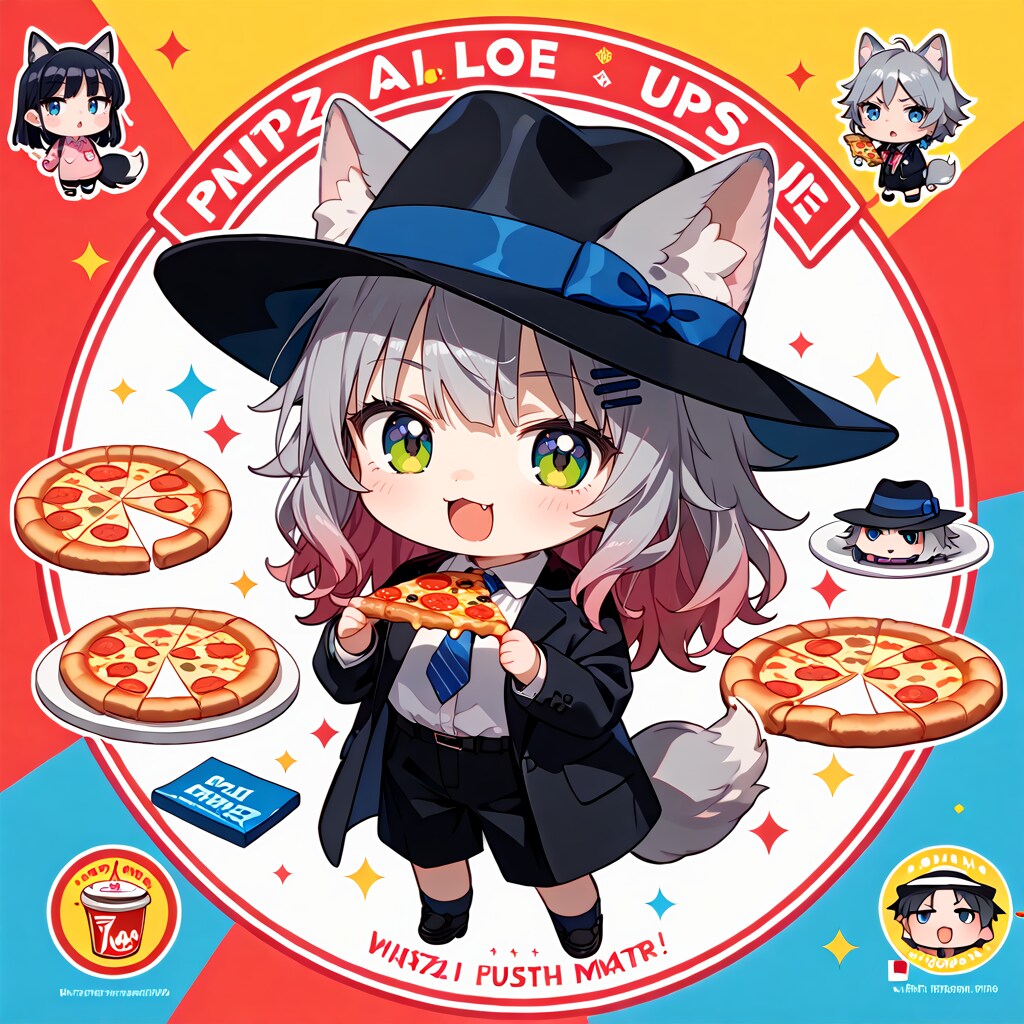 はらぺこマフィアステッカー！