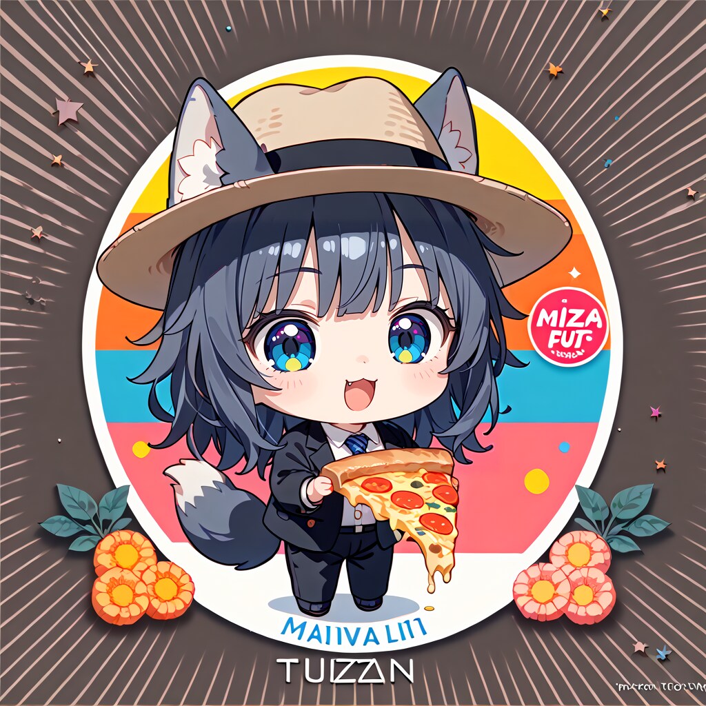 はらぺこマフィアステッカー！