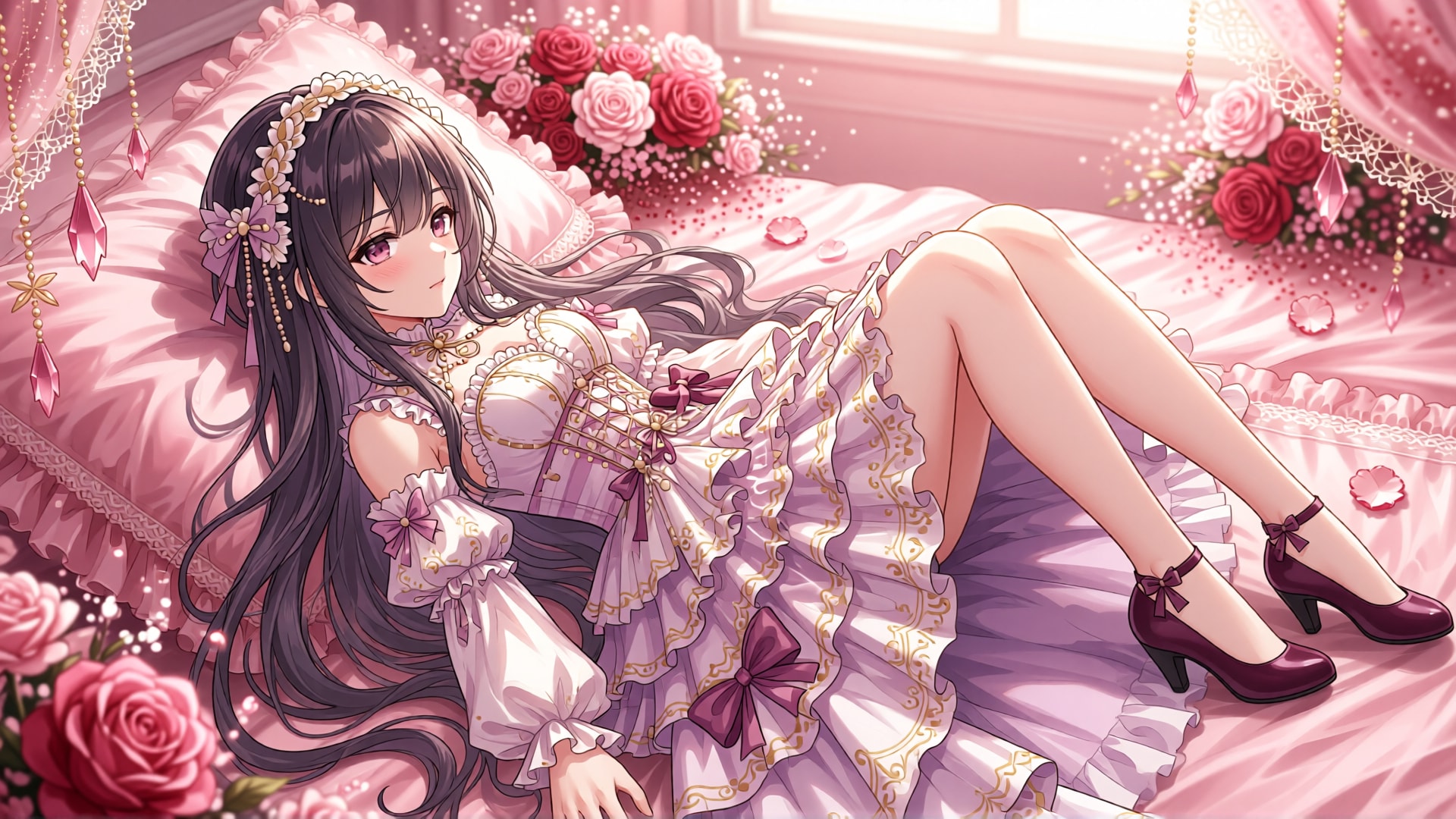 茶髪少女とドレス　その9-3