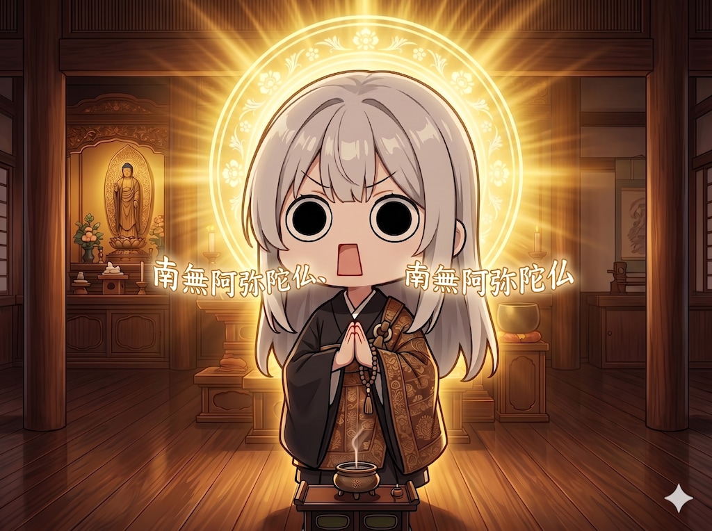 念仏えらいこっちゃ嬢とお知らせ