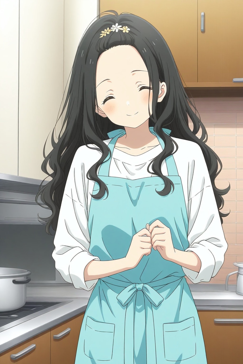 エプロン 27歳女性 | の人気AIイラスト・グラビア