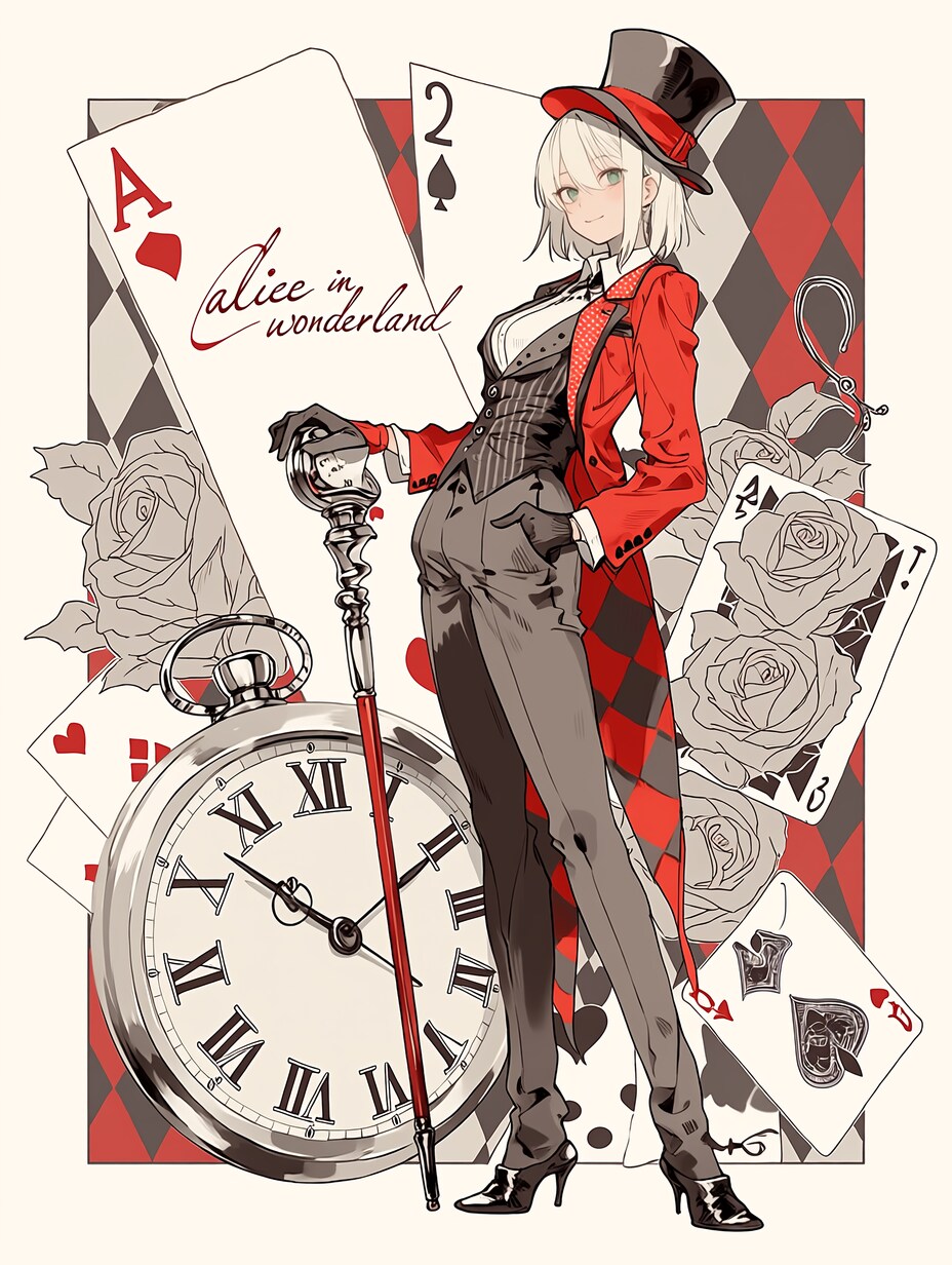 帽子屋ちゃん | の人気AIイラスト・グラビア