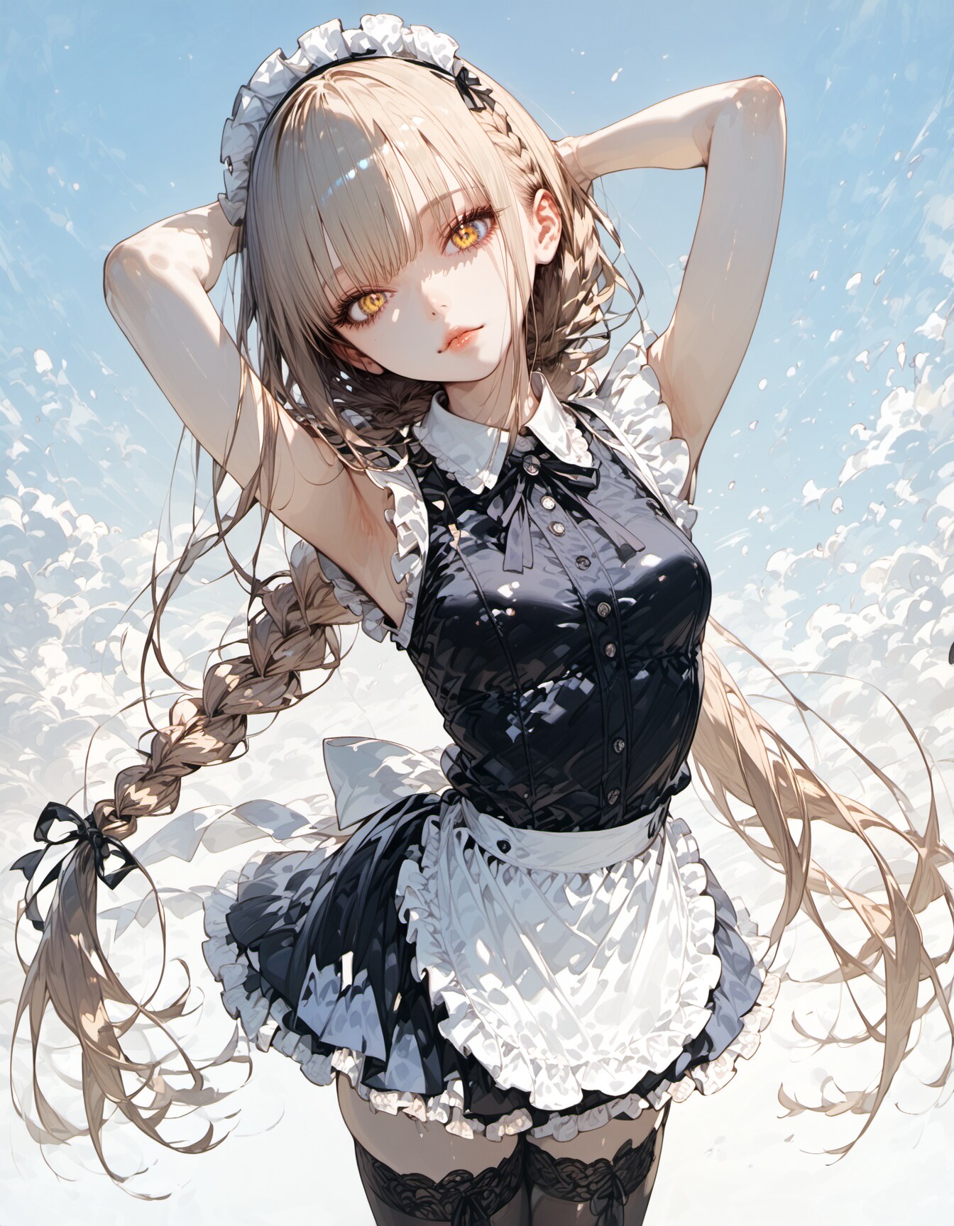 Maid in the Sky | の人気AIイラスト・グラビア