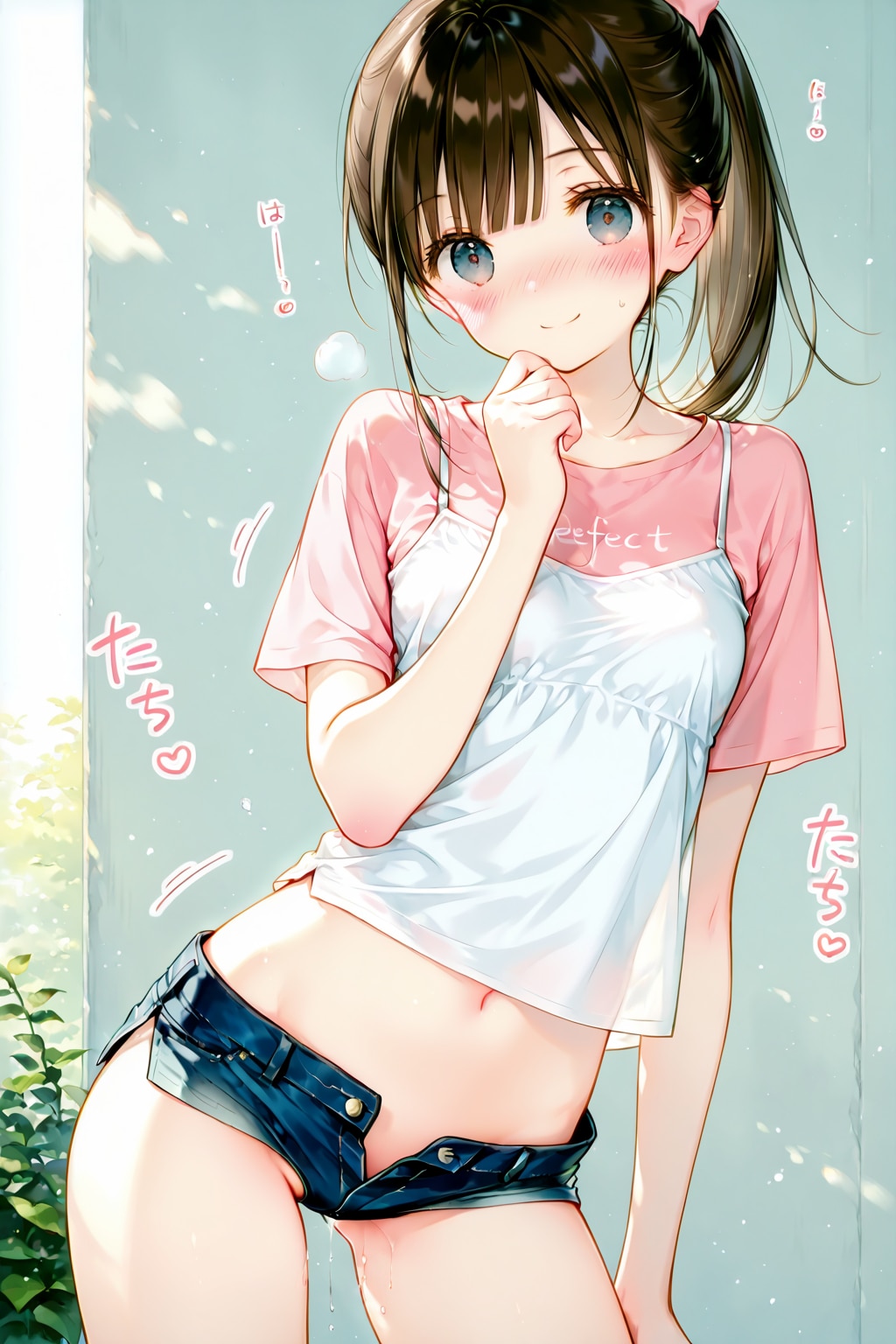 これは、下着といっても過言ではない短パンｗｗ