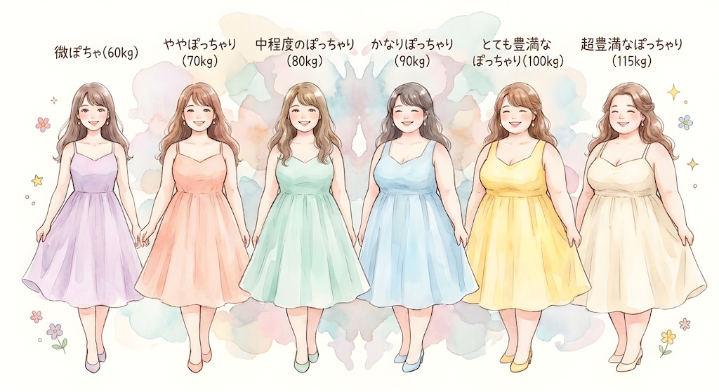 どの体型が好きですか？-教えて下さい-