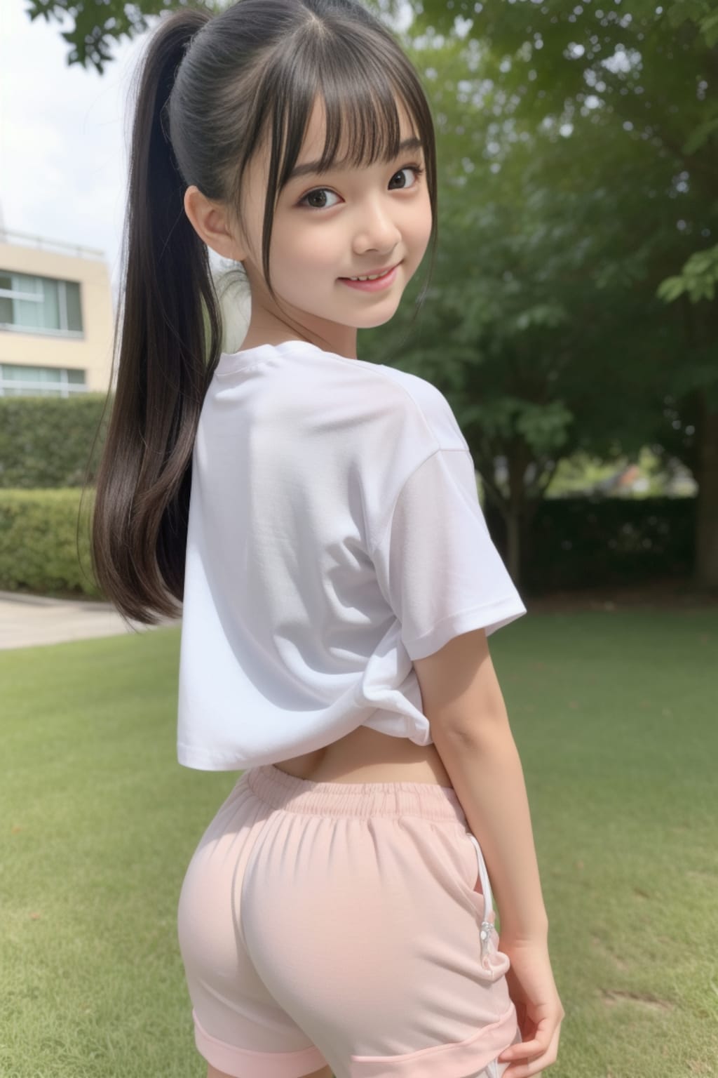 うしろ向き