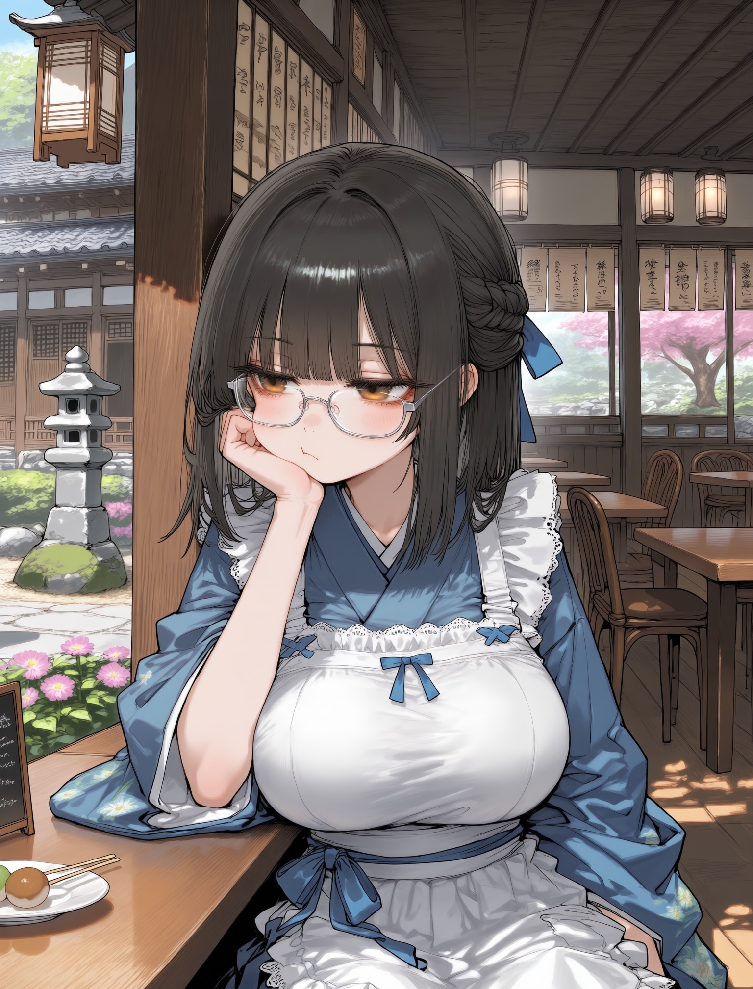 誰も来ねえな、ヒマだわ