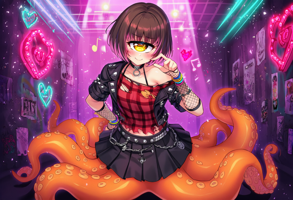 単眼スキュラ　パンクファッション