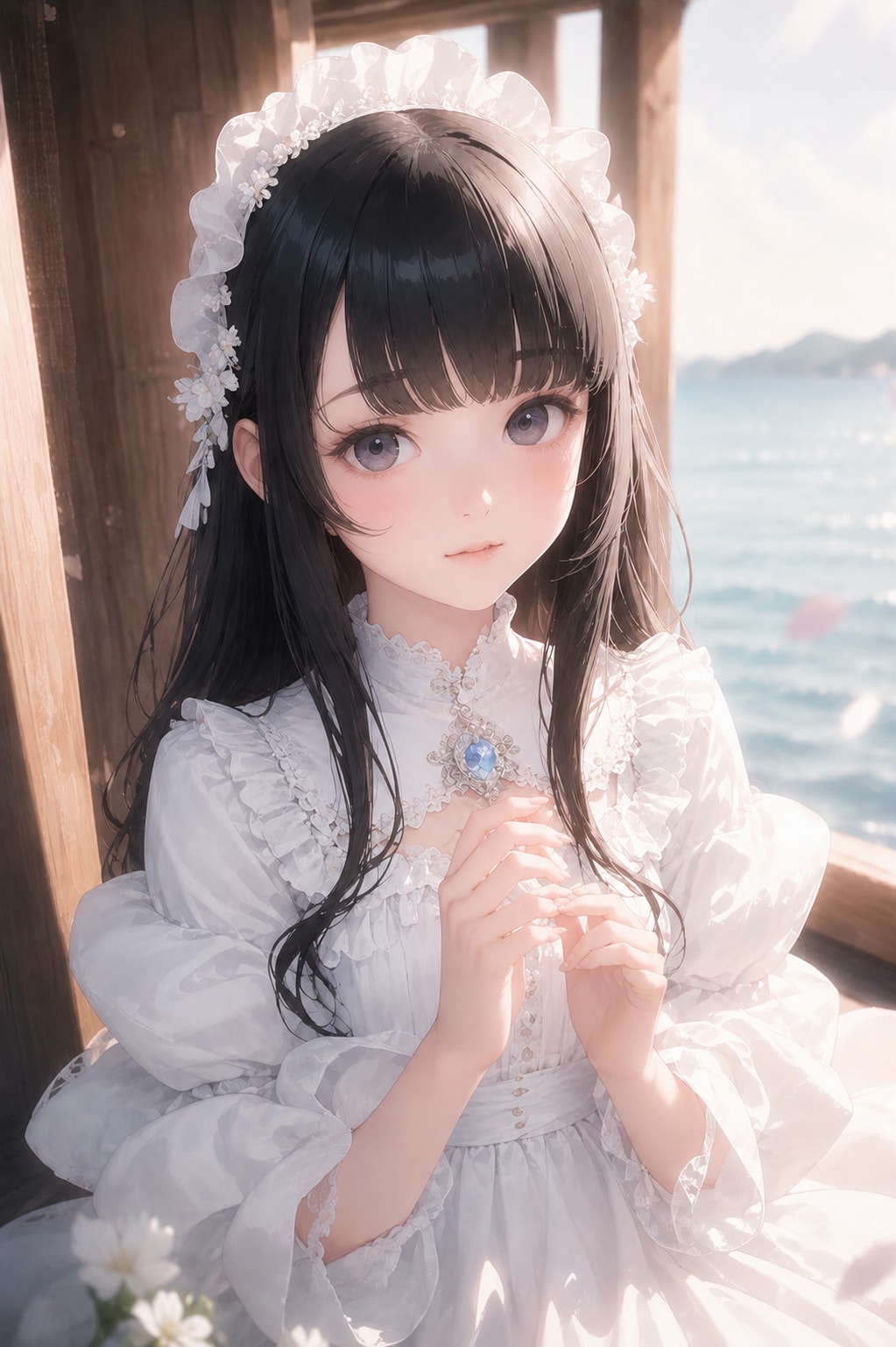 Re:黒髪純白姫 | の人気AIイラスト・グラビア