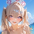 海とおっぱいと浮き輪 6枚目