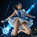 魔法少女-激しい戦闘 3枚目