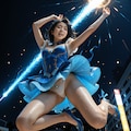 魔法少女-激しい戦闘 6枚目