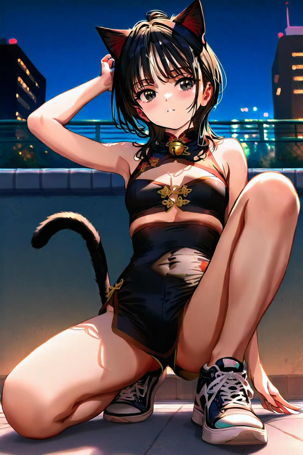 着地
