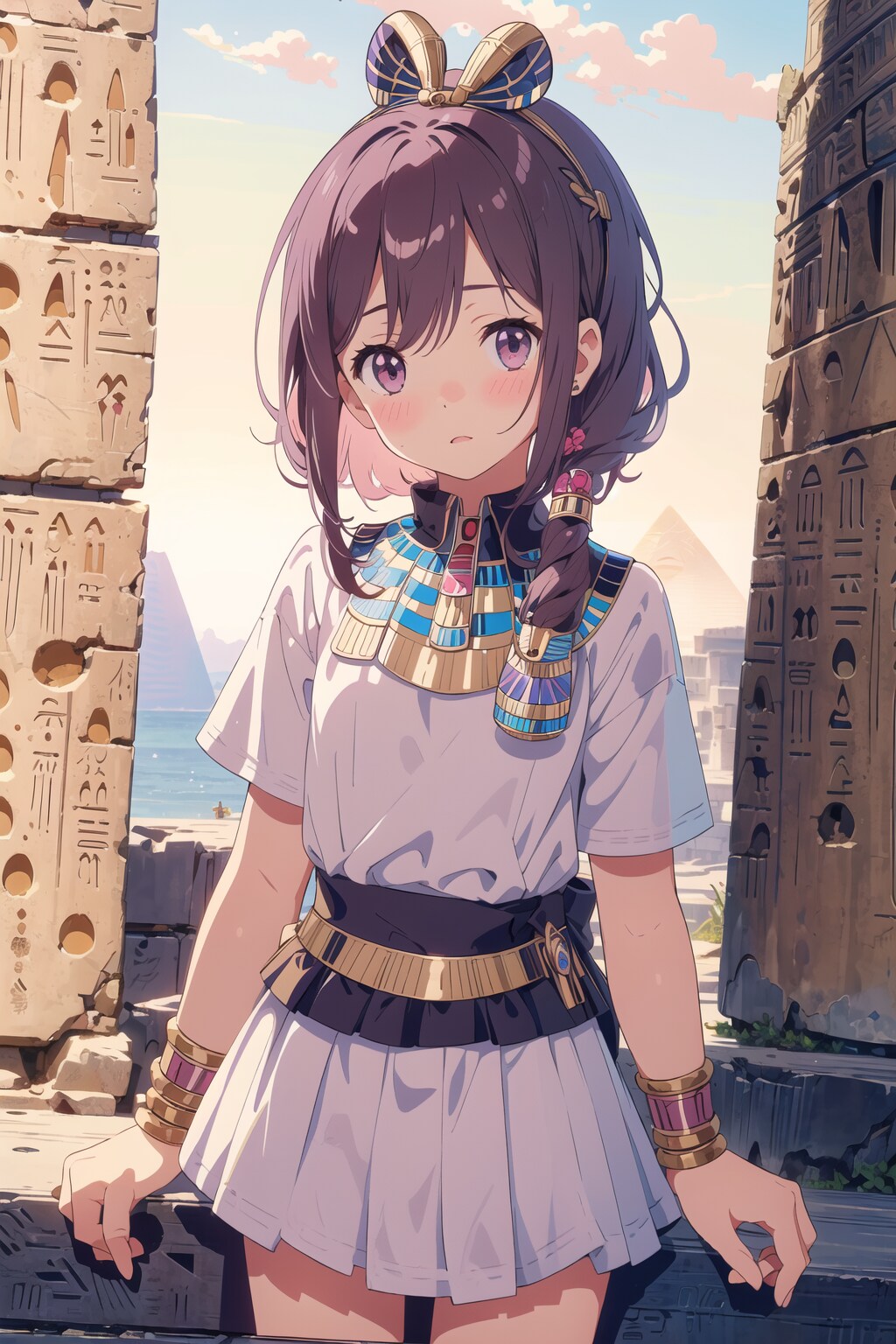 エジプトの女王、になりたい少女