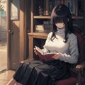 メカクレ読書 4枚目