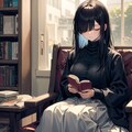 メカクレ読書 2枚目