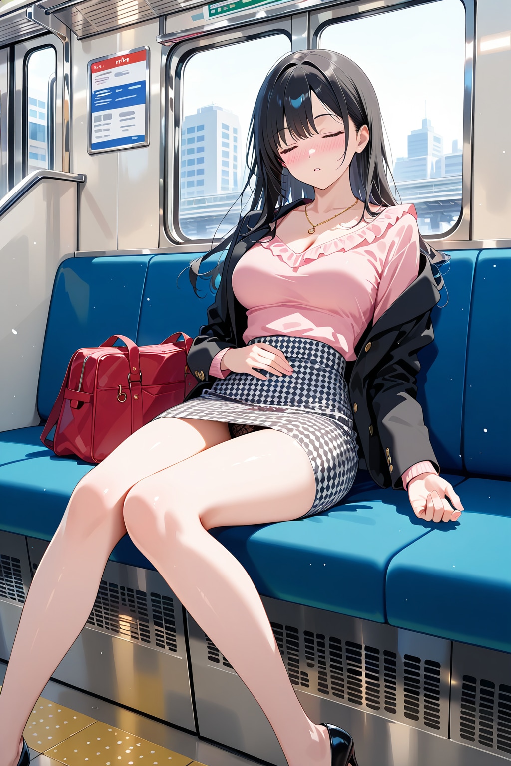 スヤスヤ♡　気持ちよーく爆睡しちゃうお姉さん