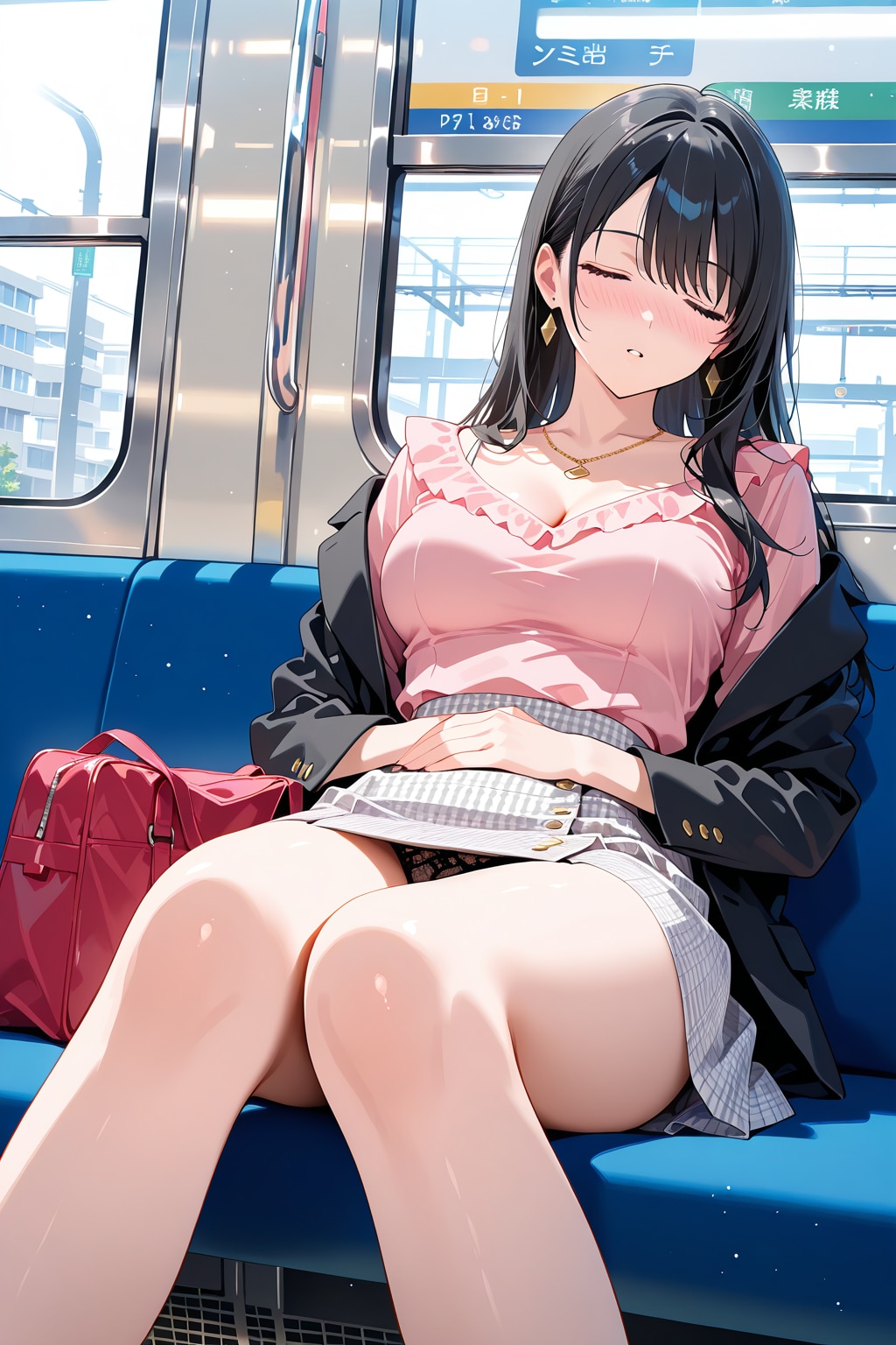 スヤスヤ♡　気持ちよーく爆睡しちゃうお姉さん
