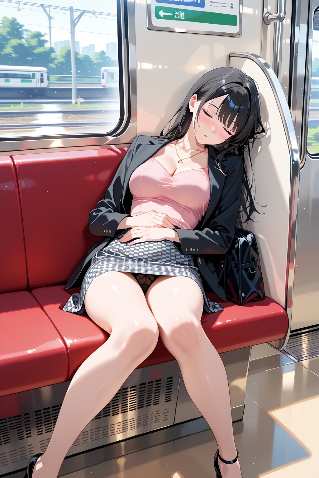 スヤスヤ♡　気持ちよーく爆睡しちゃうお姉さん