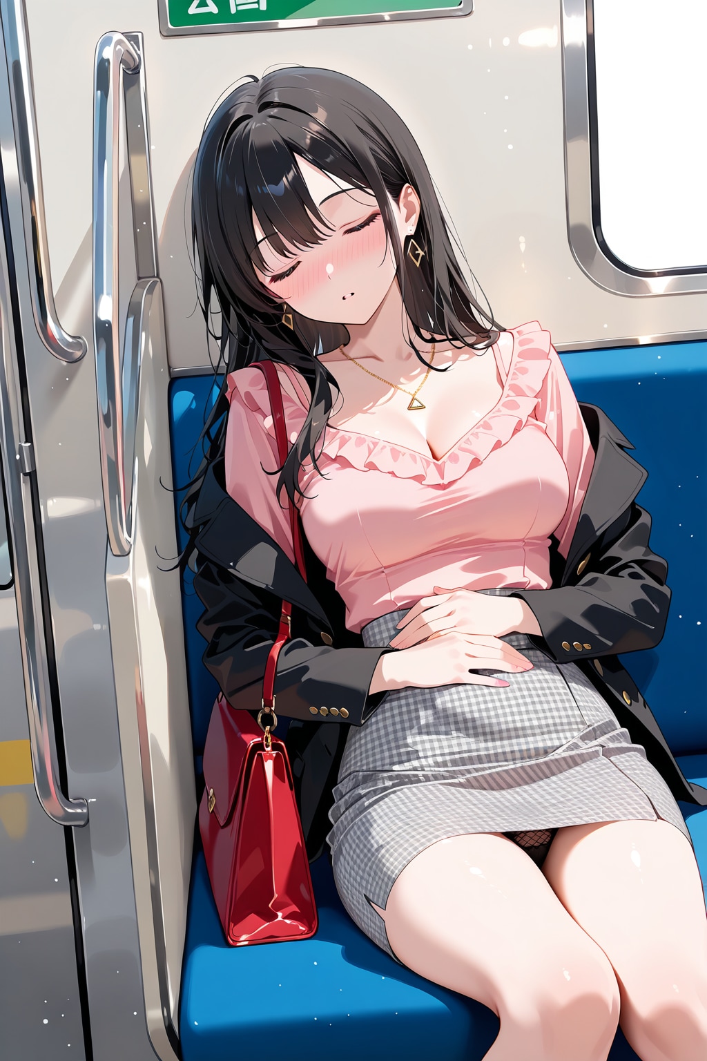 スヤスヤ♡　気持ちよーく爆睡しちゃうお姉さん