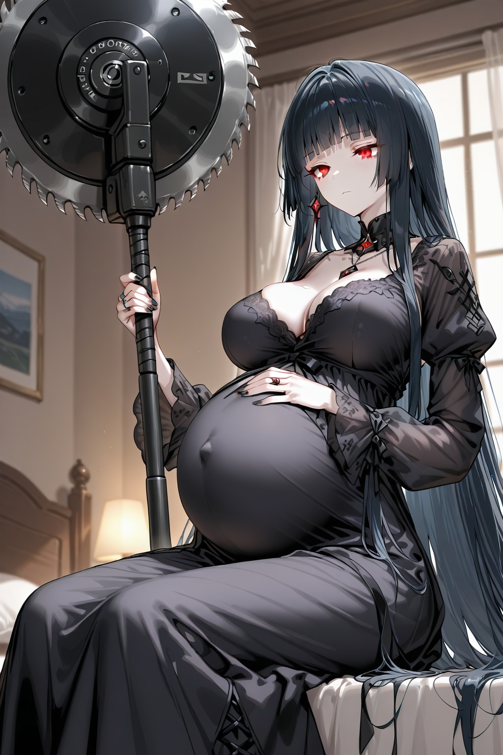 休憩中