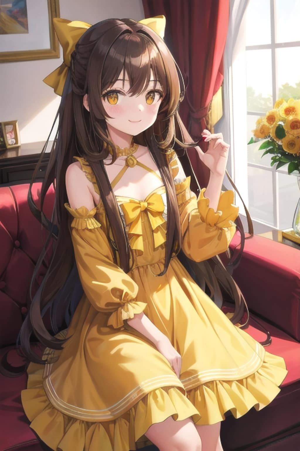 黄色が似合うぅ💛💛