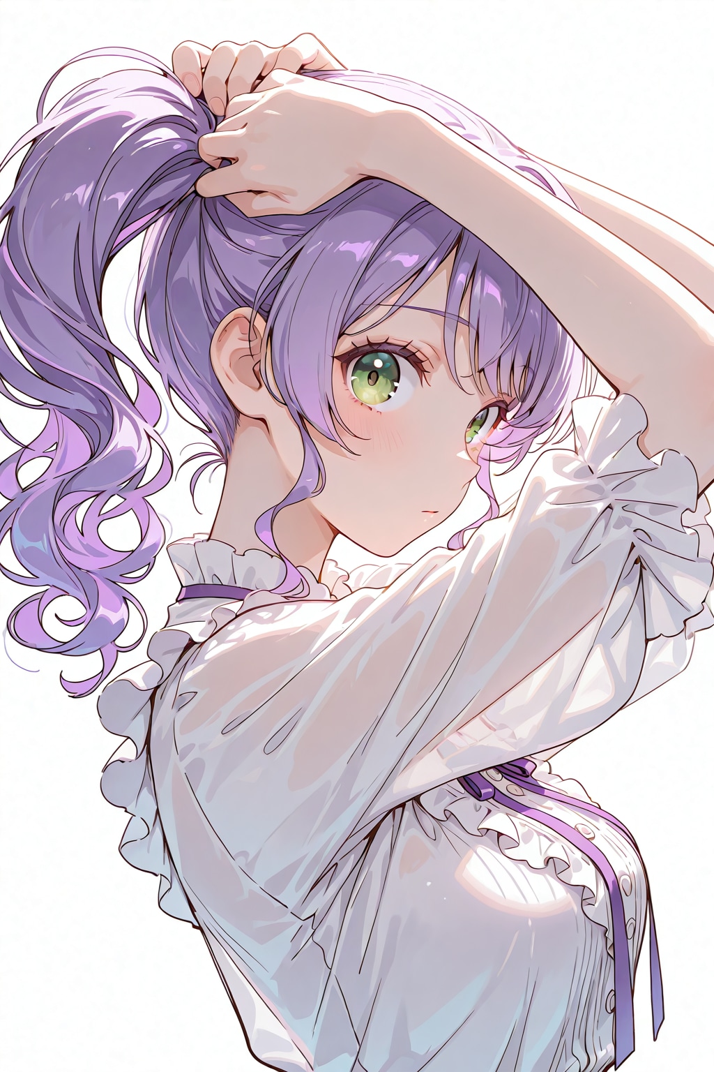 髪留め | の人気AIイラスト・グラビア