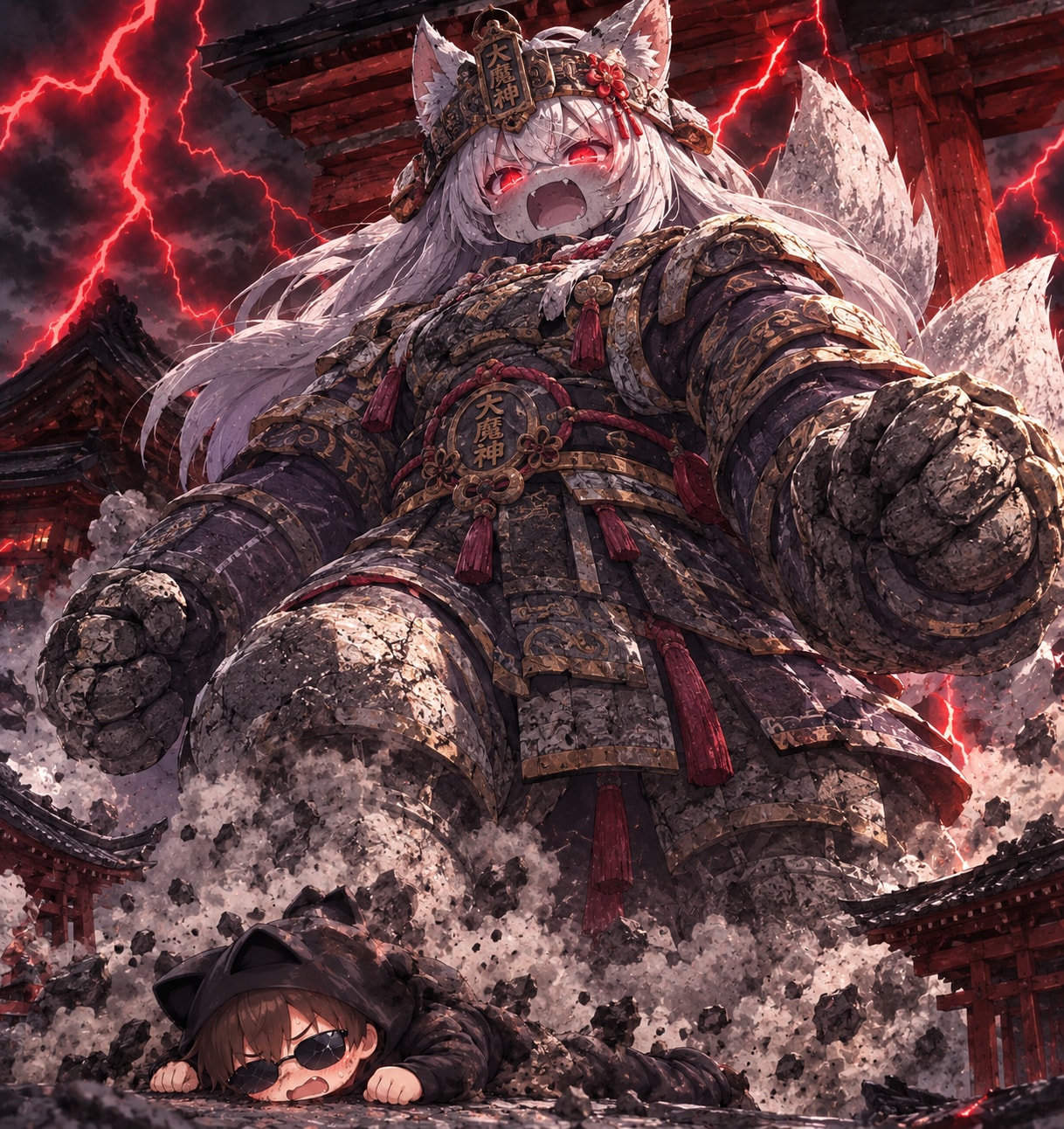 容赦しない大魔神様…？ | の人気AIイラスト・グラビア