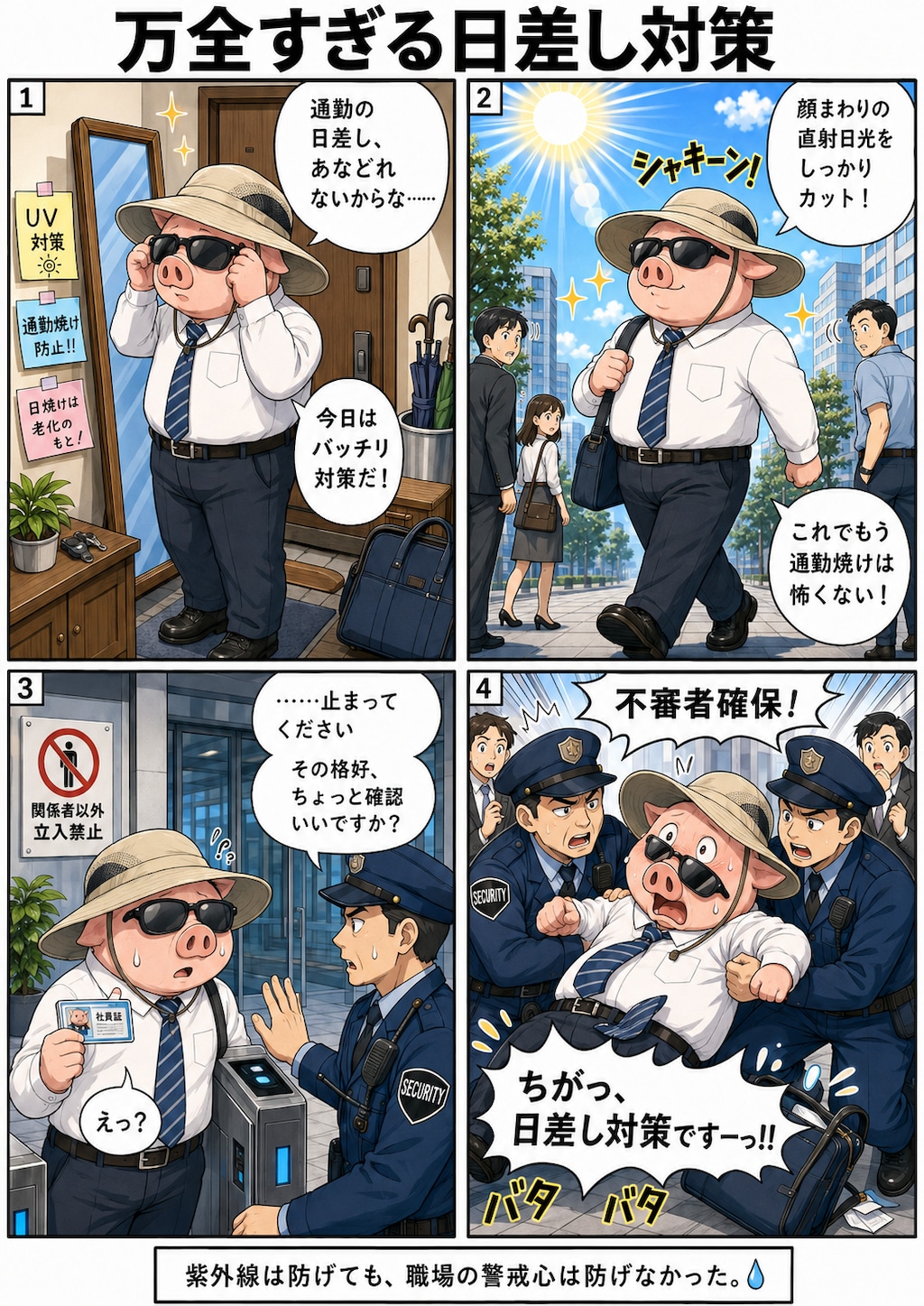 日差し対策