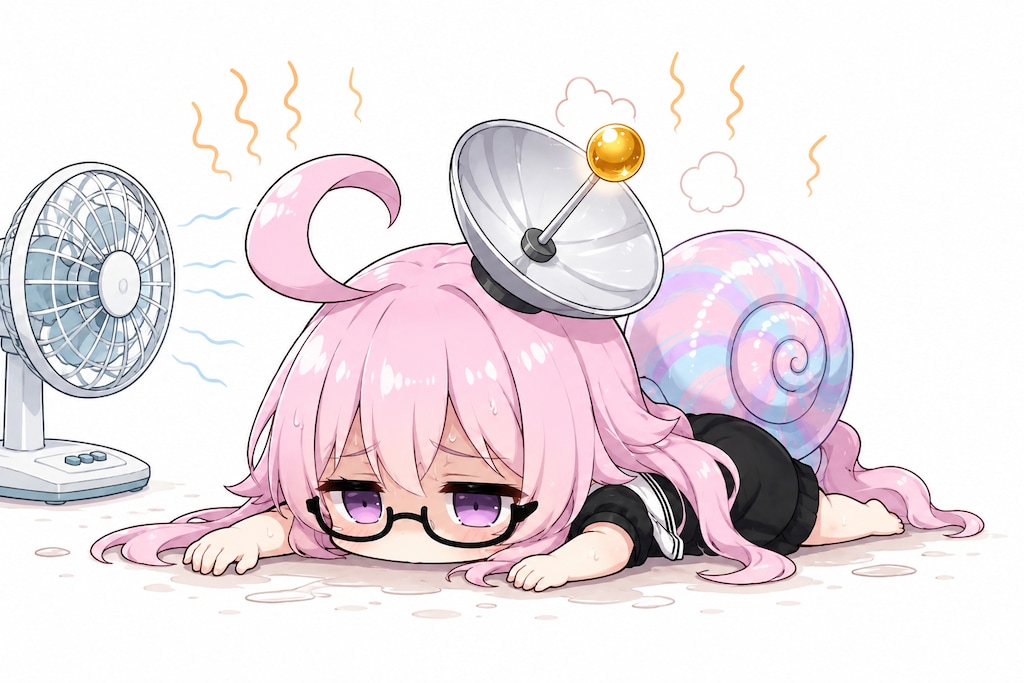 今日も暑かったですね…(｡⌓°꒷꒦⎞