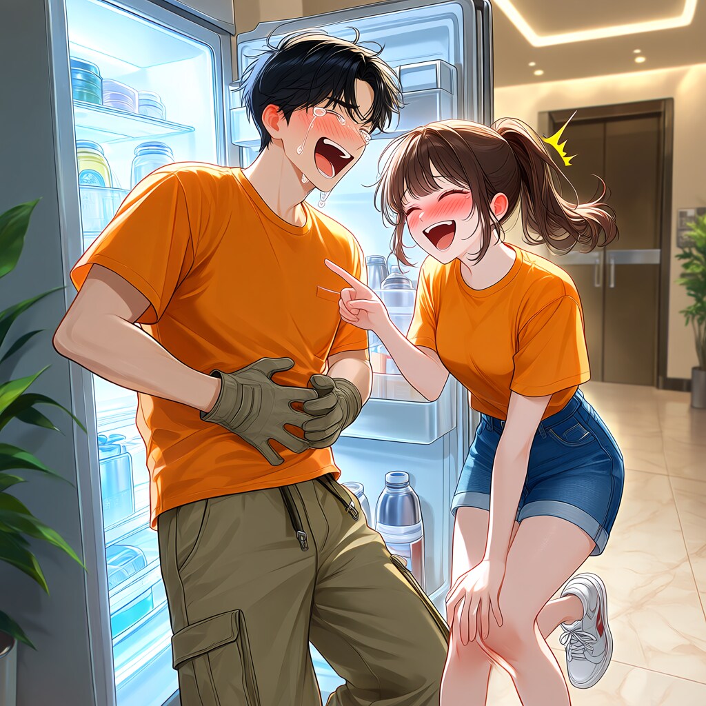 引っ越しの冷蔵庫の中が入ったままｗ | の人気AIイラスト・グラビア