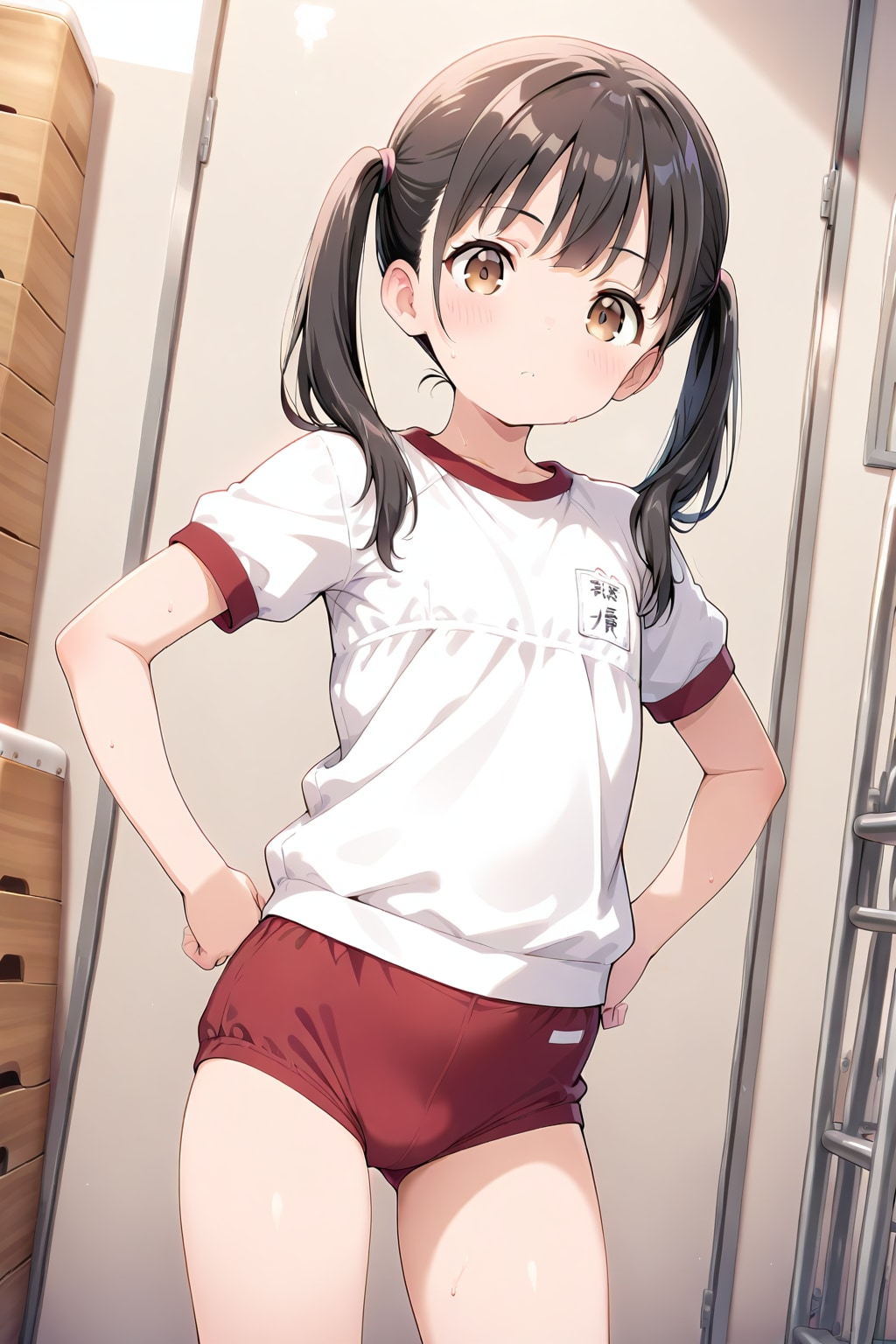 体操服美少女