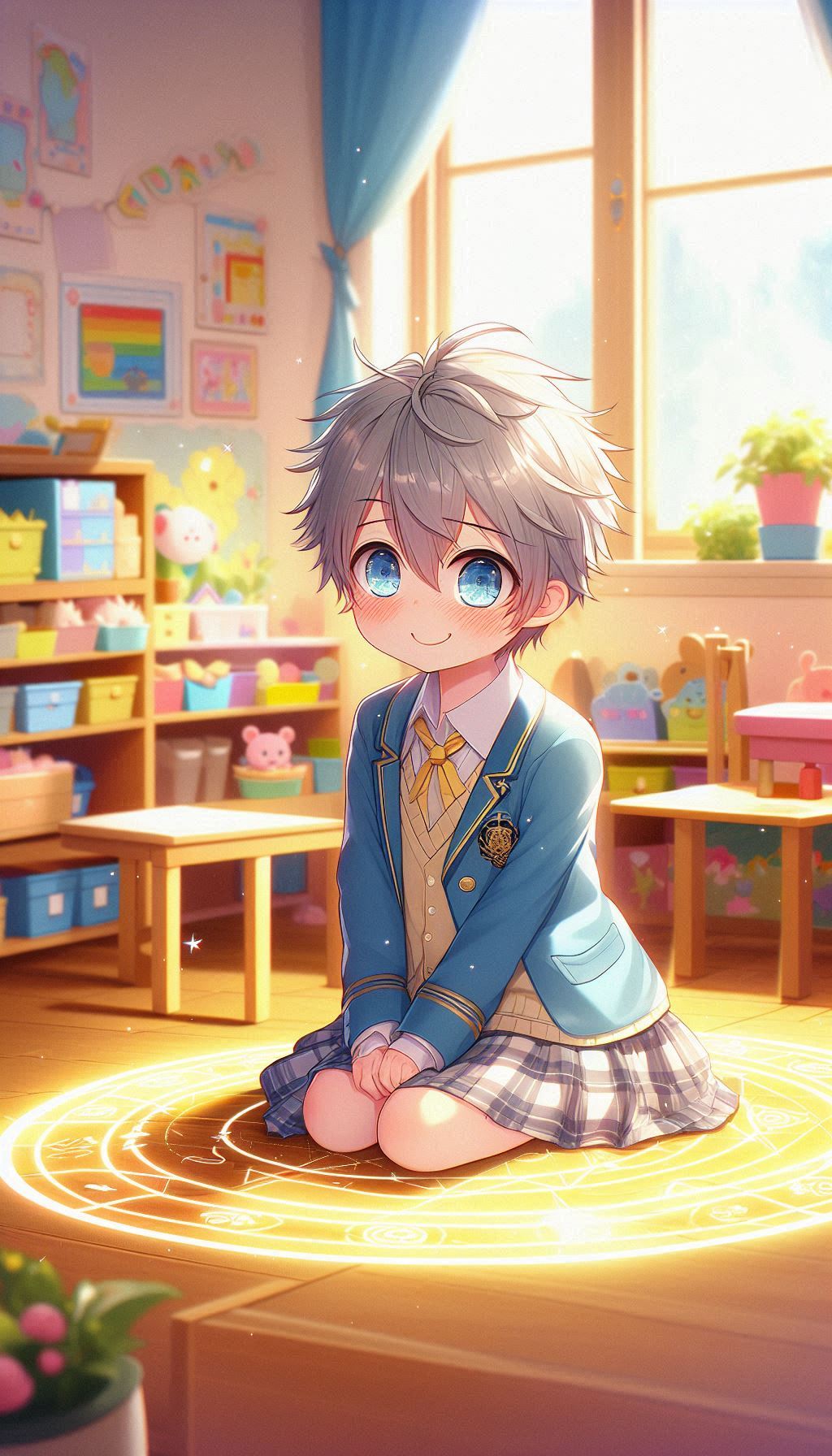 幼稚園と男の子